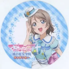 渡辺曜 ラブライブ サンシャイン 色紙 コースター 韓国 Aqours ラブライブ Aqours コミケ シーズナルプランツ 特典 コースター 渡辺曜