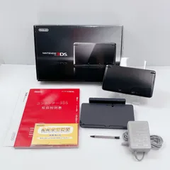 極美品 ニンテンドー 3DS コスモブラック 遊べるセット 動作確認済み ds 3ds 3DS 任天堂