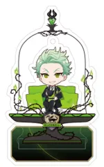 【中古】アクリルスタンド・アクリルパネル セベク・ジグボルト 「ディズニー ツイステッドワンダーランド シースルーアクリルスタンド Vol.4」