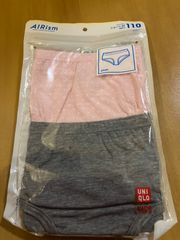 未開封　UNIQLO エアリズムインナー　ショーツ　セット　110