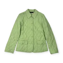 Brooks Brothers ブルックスブラザーズ 裏チェック 中綿 キルティング ジャケット 2/ミントグリーン レディースのサムネイル