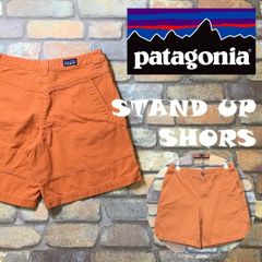 SP1-156★USA正規品・名作★美品★レンガ色【patagonia パタゴニア】07年 オーガニックコットン スタンドアップショーツ 【レディース 6】