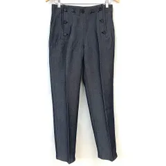 ジョゼフ　フロントボタン パンツ　36サイズ　グレー系のサムネイル