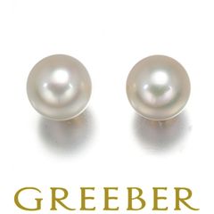 ミキモト ピアス パール 真珠6.5mm 一粒 K18YG #170481