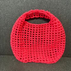 ワンハンドルメッシュバッグ　エコバック　ハンドメイド