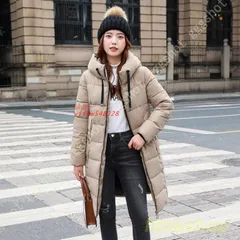 ダウンコート レディース コート ジャケット ライトダウン ミドル丈 ポケット ダウンジャケット 軽量 シンプル 細身 おしゃれ アウター フード付き 薄手 vii4w548228