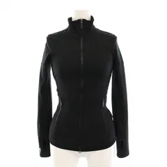 アディダス バイ ステラマッカートニー adidas by Stella McCartney トラックジャケット タンクトップ ストレッチ 2点セット XS 黒 /YM