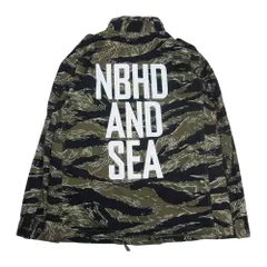 NEIGHBORHOOD ネイバーフッド WDS-C-NBHD-23-Q3-06 NH X WIND AND SEA . CAMOUFLAGE M-65 JACKET タイガーストライプ カモ ミリタリー ジャケット カーキ系 S【中古】のサムネイル