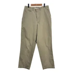 90年代 Polo by Ralph Lauren ポロ ラルフローレン チノパンツ ポロチノ カーキ (メンズ W34 L36) 中古 古着 T0621
