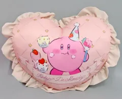 【中古】クッション・本体 カービィ(C/ベージュ) Kirby×Dr.MORICKY フリルハートクッション 「星のカービィ」