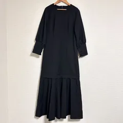 AMERI UND 2WAY DEFORMATION DRESS M ワンピース ブラック