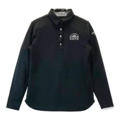 サイズ：L CALLAWAY キャロウェイ  長袖ポロシャツ  ブラック系 [240101342027]# ゴルフウェア レディース ストスト