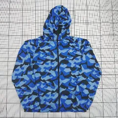 ◇ ⊂ NIKE ナイキ 配色カラー 長袖 薄手ジャケット サイズ160 ブルー系 キッズ 子供服 E  【1508200022840】