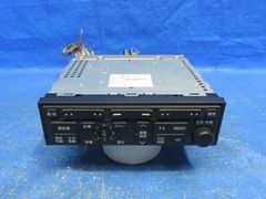 LA6857* 動作OK パジェロ V60/V70系 ナビ オーディオ スイッチパネル/純正 MR472728 V63W V65W V68W V73W V75W V77W V78W