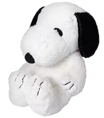 【中古】ぬいぐるみ スヌーピー(黒) HUGHUGぬいぐるみ(M) 「PEANUTS (SNOOPY)」