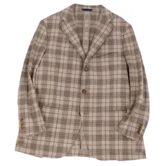 極美品 ベルベスト Belvest ジャケット テーラード チェック ウール アのサムネイル