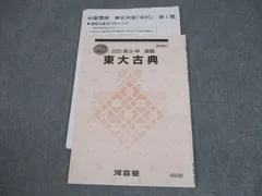 河合塾 東京大学 東大古典 テキスト 2023 冬期 高橋佳典 004s0Dのサムネイル