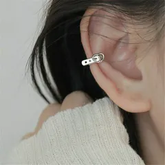 イヤーカフレディース左耳かっこいいシルバーハートベルトロリータ