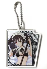 【中古】キーホルダー 時崎狂三(メイド水着衣装/スクエア) アクリルキーホルダー 「くじコレ デート・ア・バレット ロマンティックランジェリーStyle」 C-3賞