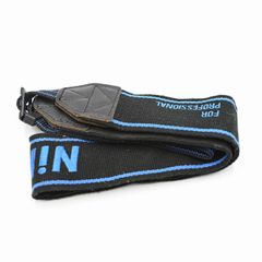 Nikon FOR PROFESSIONAL プロストラップ 青黒 アクセサリー 【中古】