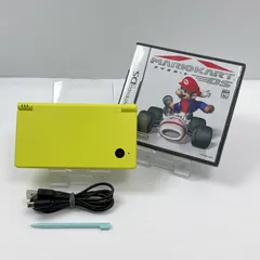 ニンテンドー DSi ライムグリーン 遊べるセット 液晶美品 動作確認済み マリオカート付き ds 3ds 3DS 任天堂
