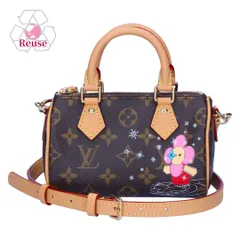 【リユース品】 ルイヴィトン LOUIS VUITTON バッグ 2WAYバッグ ナノ スピーディ ヴィヴィエンヌ M82624 ブラウン 【お取り寄せ】のサムネイル