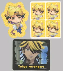 【中古】シール・ステッカー 羽宮一虎 ステッカーコレクション(3枚入り) 「東京リベンジャーズ in ナンジャタウン 2024」