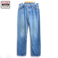 90s USA製 vintage Levi's 501 デニムパンツ メンズ 表記33×34サイズ