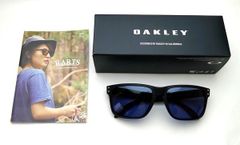 【OAKLEY×RARTSの限定カスタム・偏光サングラス】OAKLEY（オークリー）× RARTS（アーツ）　HOLBROOK RX(A)　Satin Black / RARTS（アーツ） マゼランブルー 裏面マルチ
