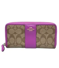 訳あり コーチ ラウンドファスナー長財布 F54630 レディース COACH