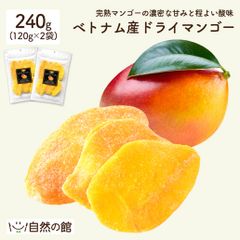 訳あり ベトナム産 ドライマンゴー 240g(120g×2) マンゴー 砂糖控えめ お菓子 おやつ おつまみ ドライフルーツ 送料無料 保存食 非常食 訳あり ダイエット