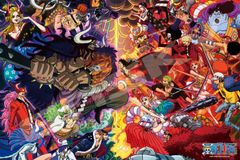R*y様 ワンピース カードゲーム 浮世絵 プレイマット - メルカリ