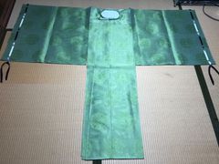 狩衣　夏　テトロン顕紋紗　平露紐　萌黄