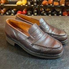 J.M. WESTON  ウエストン　180 シグニチャーローファー　コインローファー　リザード　ウェストン　UK4.5D