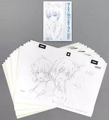 【中古】原画イラストボード 冴えない彼女の育てかた Fine 5週目入場者特典 原作者・丸戸史明書きおろし小説「冴えない彼女の育てかた After [Five Years Later]」＆複製原画15枚セット
