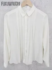 ◇ ELLE エル 長袖 シャツ 40 オフホワイト系 *  【1002798712669】