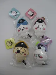 【未開封】　ちいかわ お台場 冒険王 アドベンチャー マスコット 4種セット ちいかわ ハチワレ うさぎ モモンガ タグ付き (32-2024-1016-AY-021)