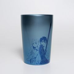 ソードアート・オンライン SAO アスナ キリト チタン タンブラー ブルー Titanium HORIE