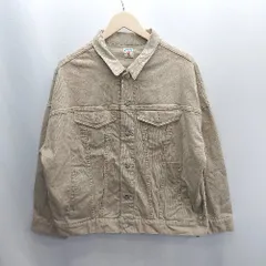 ◇ ⊇ PICCADILLY 長袖 デニムジャケット サイズ38 ベージュ系 メンズ レディース E  【1502200004219】