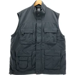 希少古着00sコロンビアColumbiaベストナイロン100ドローコード付き 古着 80年代 コロンビア Columbia 紺タグ フィッシングベスト