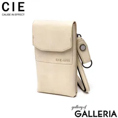 CIE ショルダーバッグ メンズ レディース ブランド 斜めがけ シー 本革 ショルダー ミニ 縦型 スマホポーチ 軽量 FOLK MOBILE SD - S 032257 TAUPE