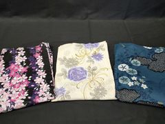 平和屋本店■浴衣 まとめて 3点 菊 花柄 朝顔 など 着用可能多数 未使用品あり ppp2195 km