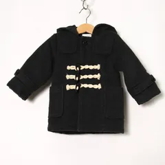 ビームス ダッフルコート ウール混 アウター ベビー 男の子用 80サイズ ダークグレー BEAMS 【中古】のサムネイル