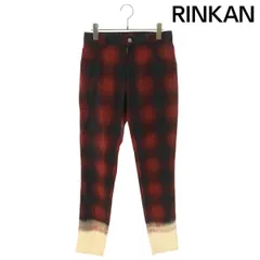 Maison Martin Margiela10未使用綿パンツ50ヘリンボーン Maison Martin