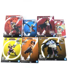 【未開封】一番くじ ワンピース FILM RED A賞～G賞 フィギュア まとめ 計7体セット