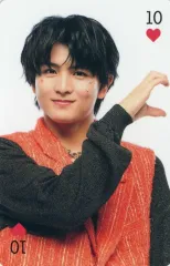 【中古】コレクションカード(男性) ハートの10：超特急/ハル(柏木悠)/CD「AwA AwA」(UPCH-7695～7706、PDCJ-5119)封入特典トランプ風トレカ