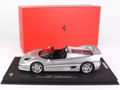 フェラーリ F50 1/18モデルカー シルバー ディスプレイケース付 - メルカリ