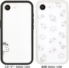 グルマンディーズ ピーナッツ スヌーピー iPhone16e対応プランプフレームケース SNGG-122