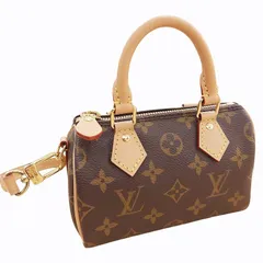 ルイヴィトン LOUIS VUITTON Nano Speedy ナノ スピーディ モノグラム M81085 2WAY ハンドバッグ ショルダーバッグ ブラウン のサムネイル