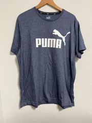 PUMA 古着 ロゴT ダークグレー XL